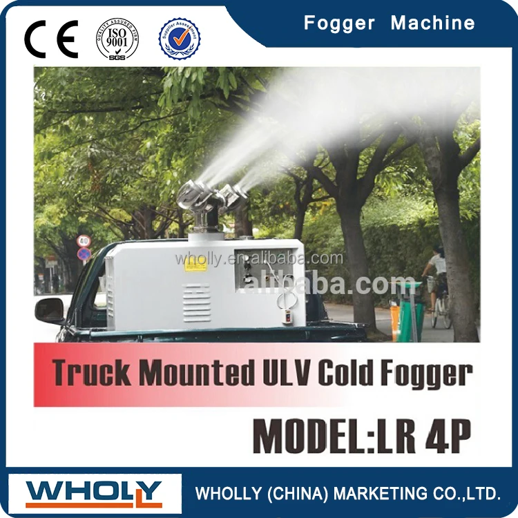 LR4P truck vehicle mounted ulv spraying sprayer machine cold fogging fogger machines for mosquito pest