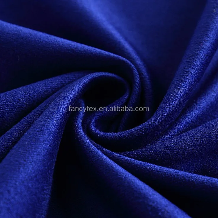 
polyester microfiber suede fabric for sofa garment synthetic leather suede bonded faux fur fabric brushed suede fabric 