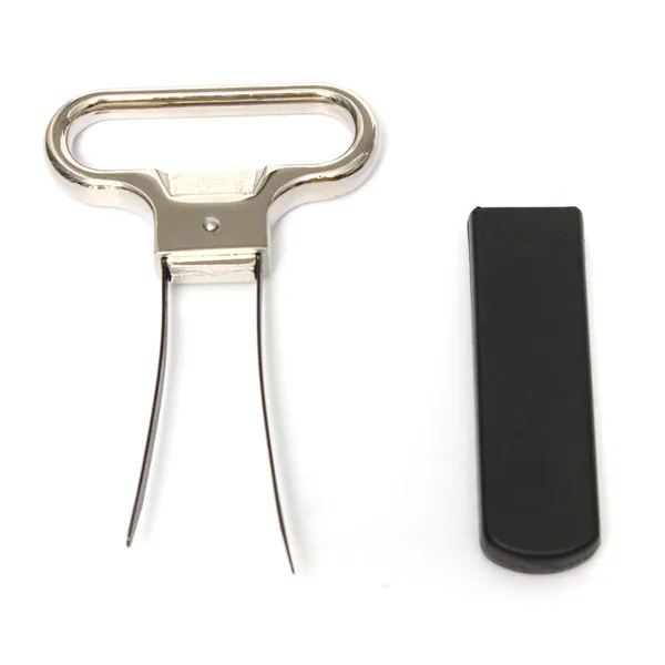 High Quality Newest Two-prong Cork Opener Ah-so Wine Opener Professional Red Wine Bottle Opener
