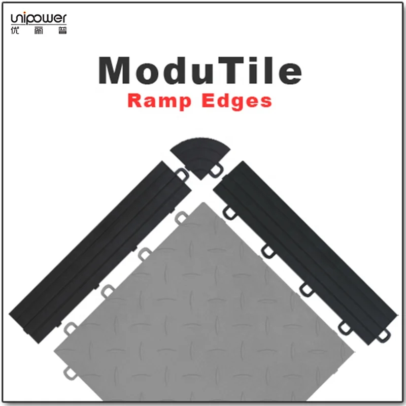 Прямые продажи с завода черная желтая красная белая синяя ПП гаражная напольная плитка
