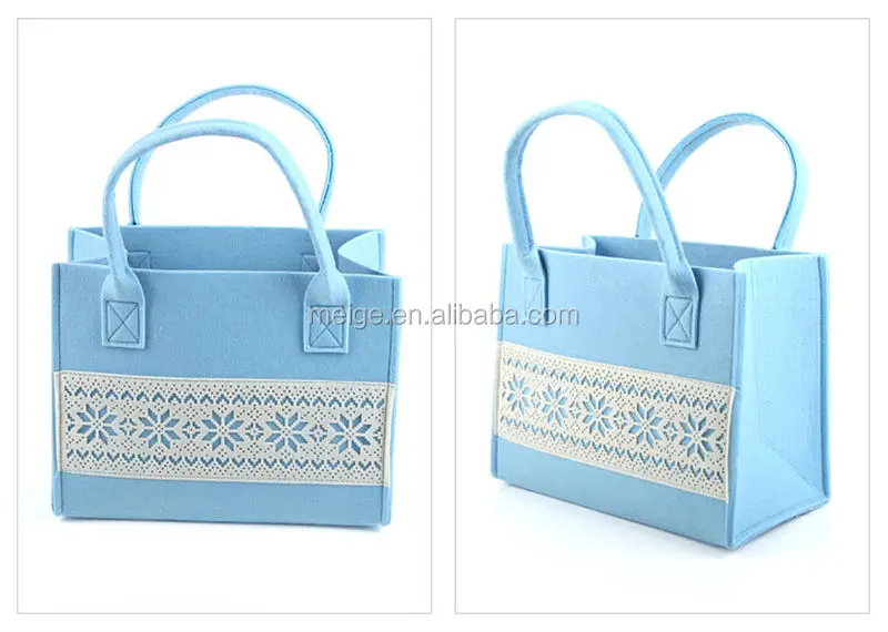 BSCI Audit Factory Felt Gift Bag, Felt Bag RPET Cloth Wool Felt Bag