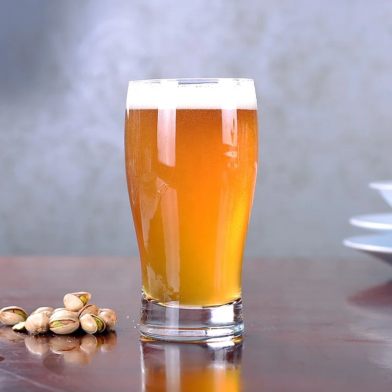 ready to ship 20oz wholesale printed lager weizen IPA pint pilsner craft beer glass