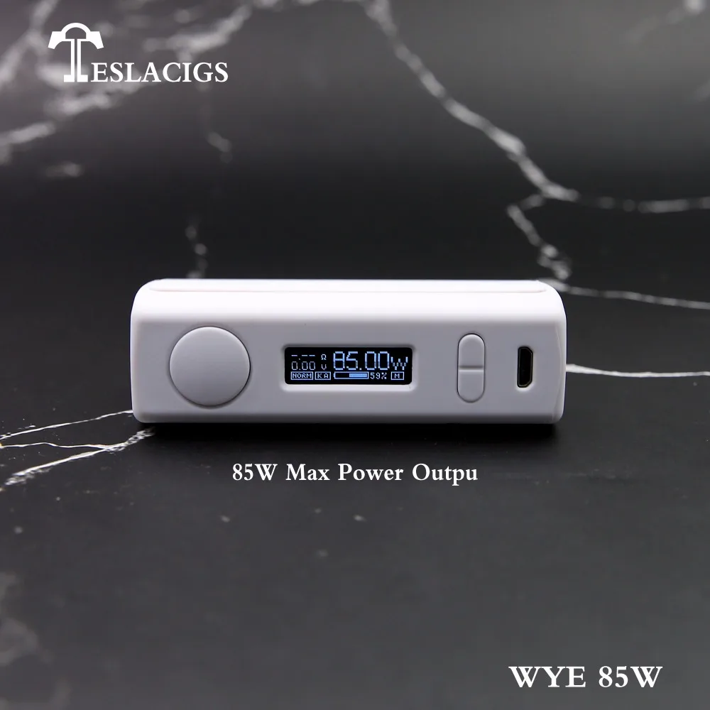 Tesla vape mod chip Teslacigs WYE 85W mods vape