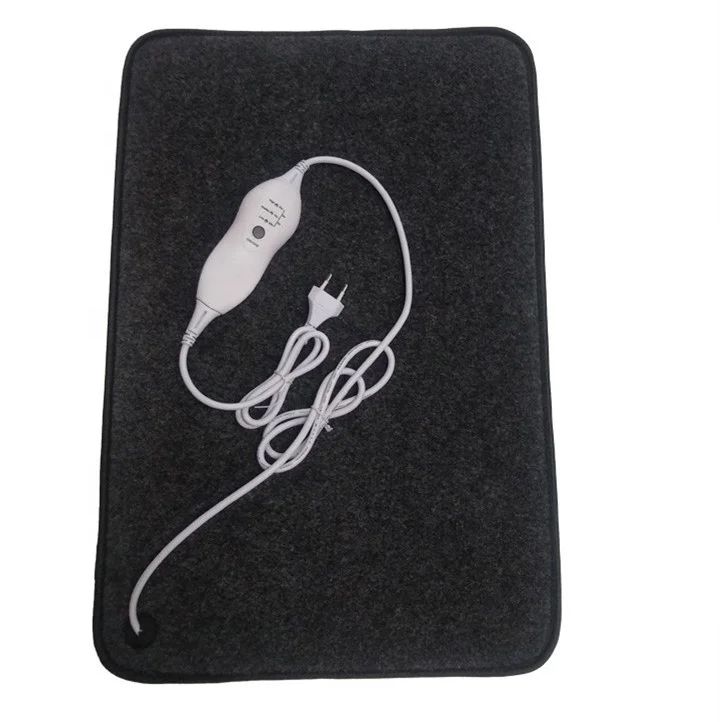 Low Energy Feet Warmers Heated Area Rugs Waterproof Electric Heating Carpet For Home Office Basement