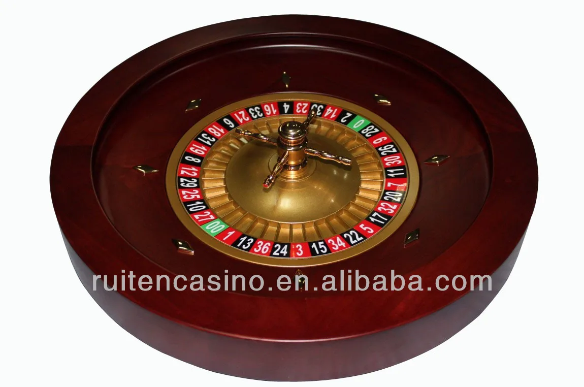 18 inch high quality wood roulette wheel