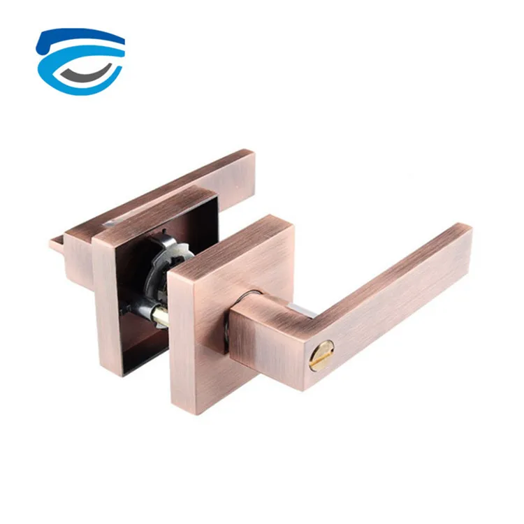 Indoor tubular doorset inside lock key passage handle lever lock