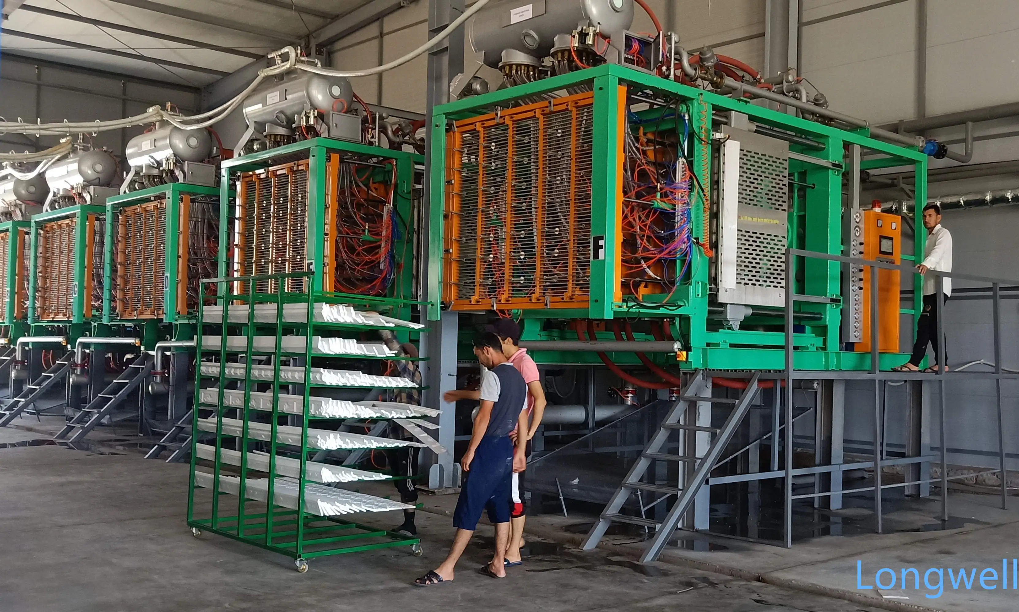 New Design eps pallet making machine with vacuum