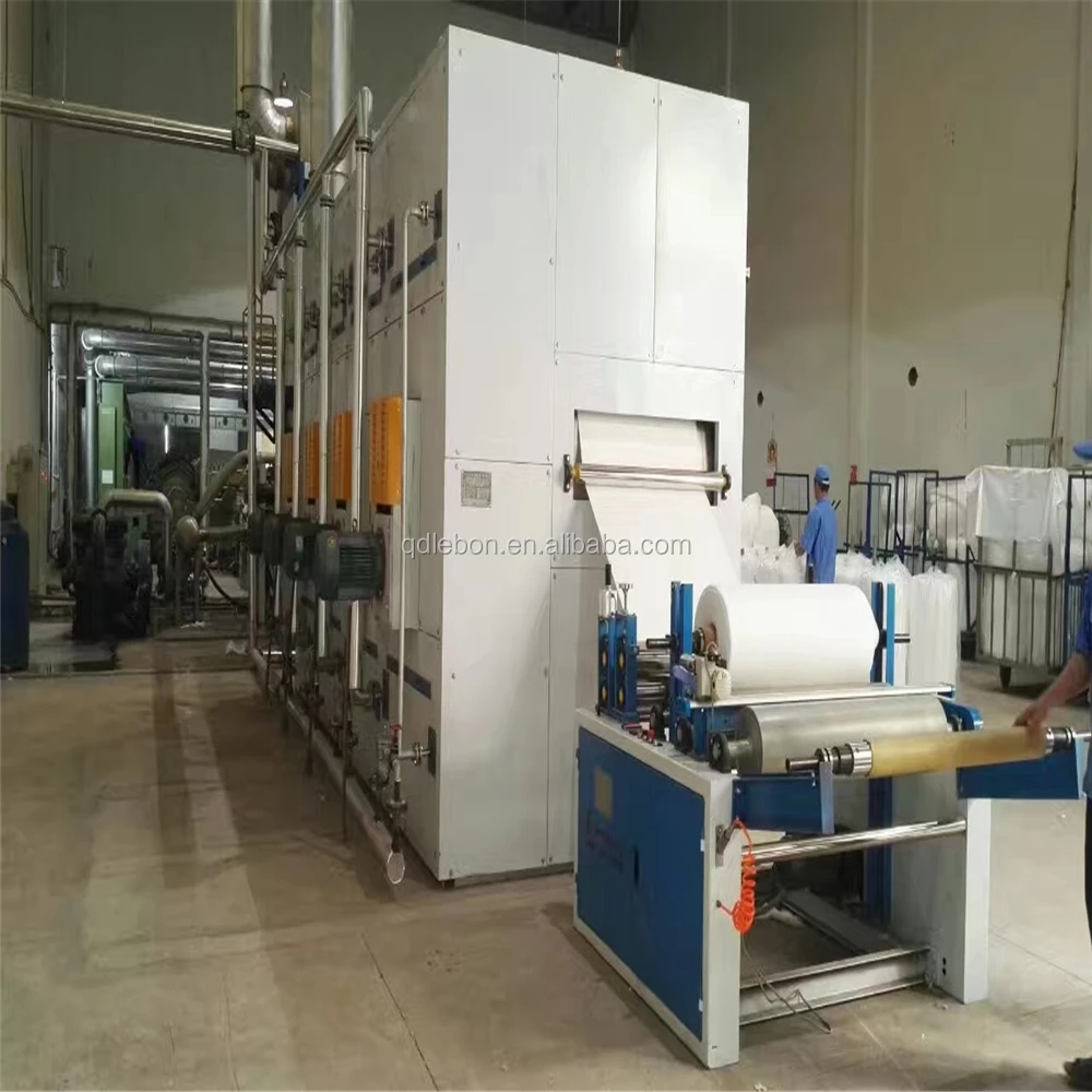Complete medical cotton gauze pad making machine