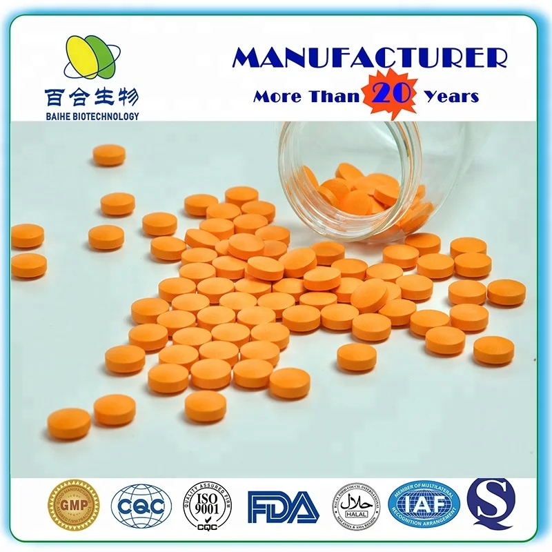 
GMP Dietary Supplement Aloe Vera Tablet 