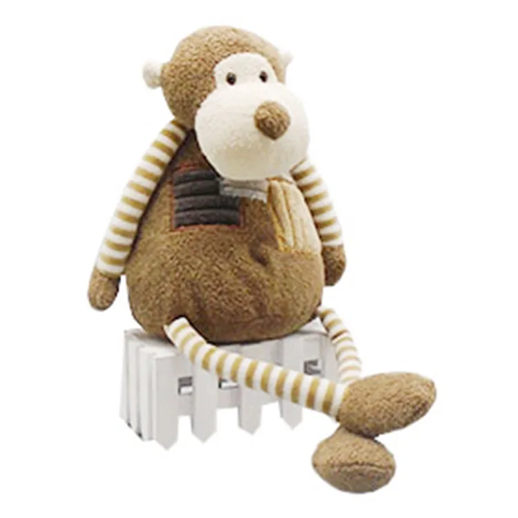 most popular new arrival long arms and legs 7 inch monkey plush toy