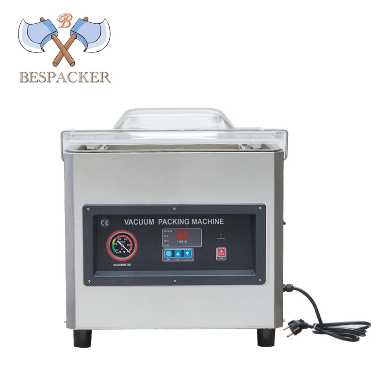 dz400 automatic fish chicken vacuum packing machine