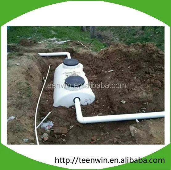 Teenwin Toilet Bio biotech Septic tank for domestic sewage treatment