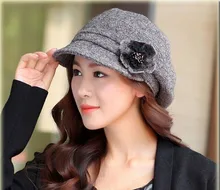 Free shipping 1pcs 100% wool Fedoras 2016 hot autumn winter fashion ladies fashion hat multicolor