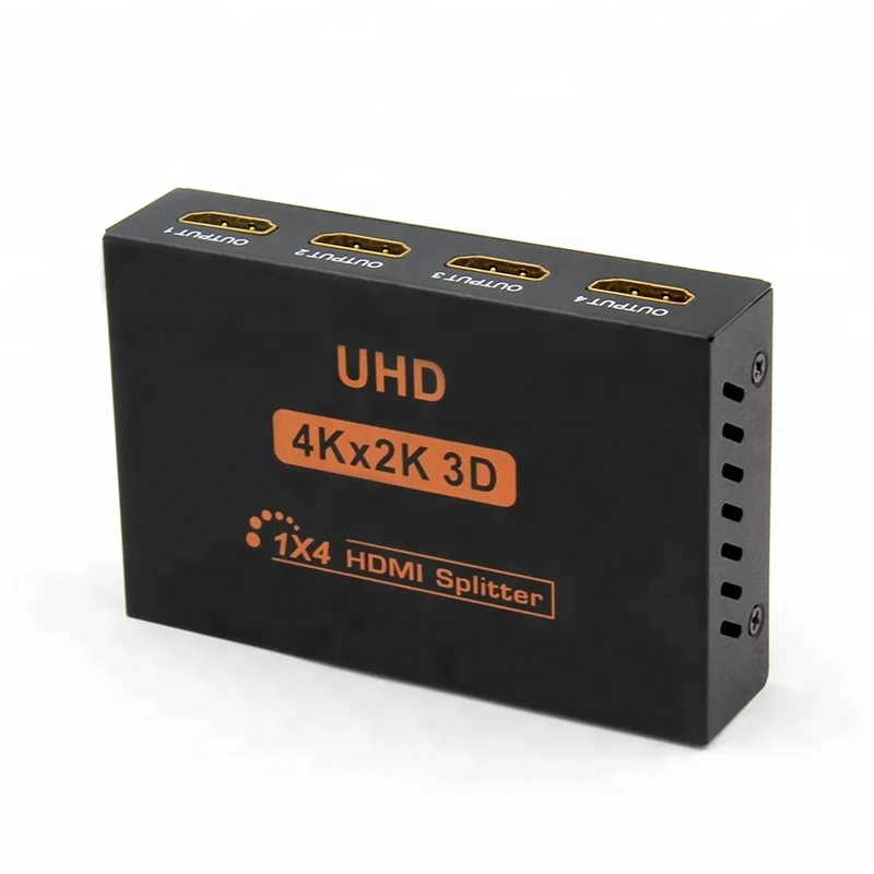 support 4K*2K 1 in 4 out 1X4 HDMI Splitter
