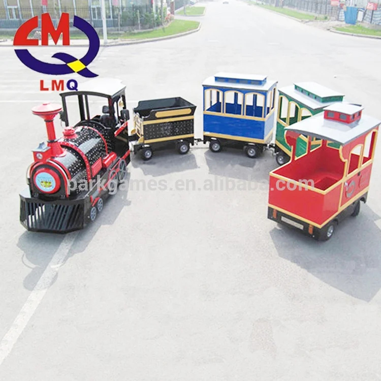 Christmas Trackless Train amusement park train outdoor/indoor trackless train electric toy ride for adults and kids