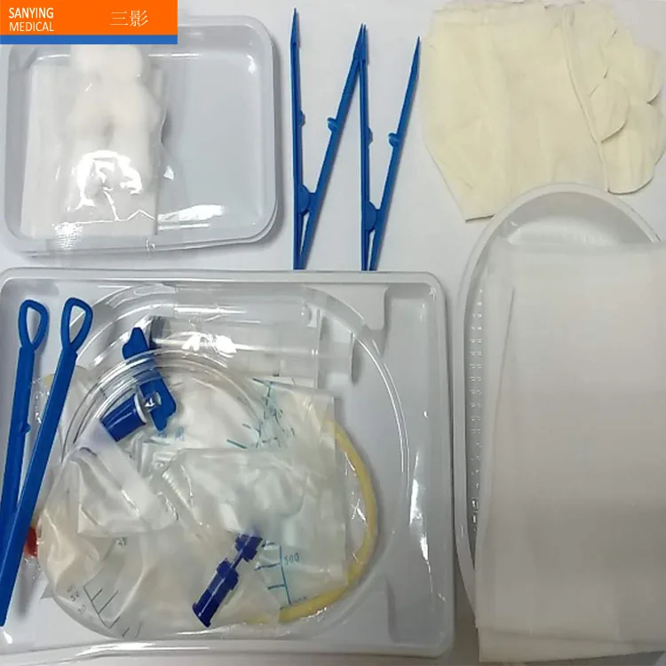 China Factory Disposable Medeical Sterile Urethral Catheter Kit