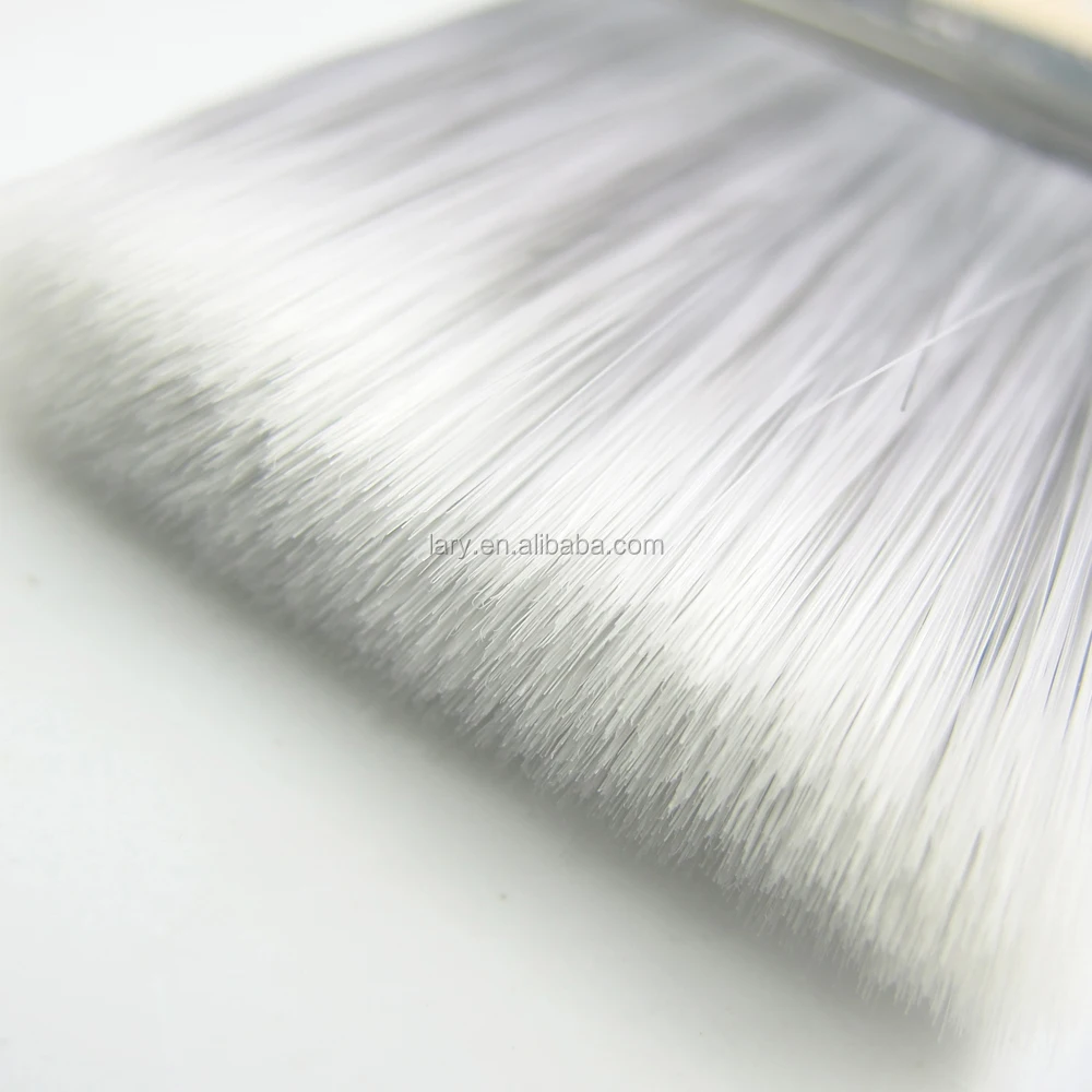 LARY 1122# 2.5' Rat-tail Wooden Handle Angle Paint Brush