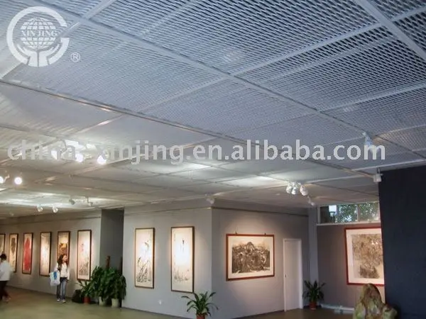 Наньхай озеро парк чертеж выставочный зал алюминиевый сетчатый потолок
