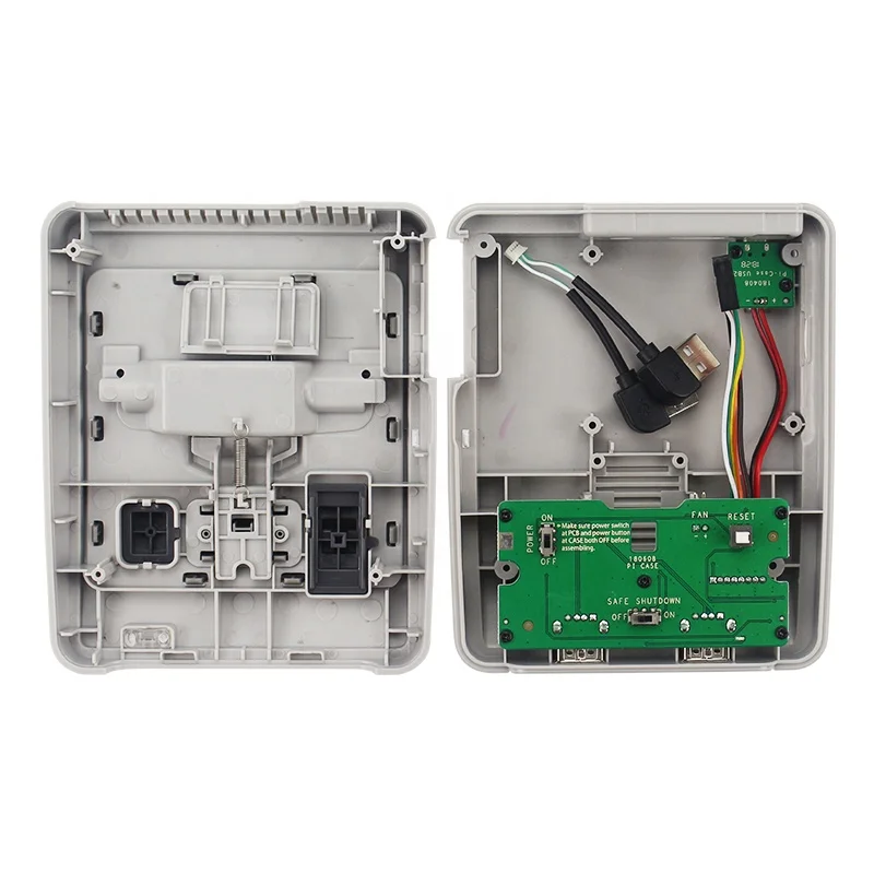 Новое поступление, чехол Retroflag SUPERPI, корпус NESPi, корпус с функцией отключения для Raspberry Pi 3, Модель B + ( B Plus ) 3B 2B