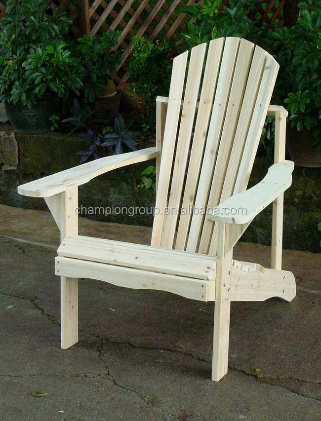 Сада деревянный стул Адирондак