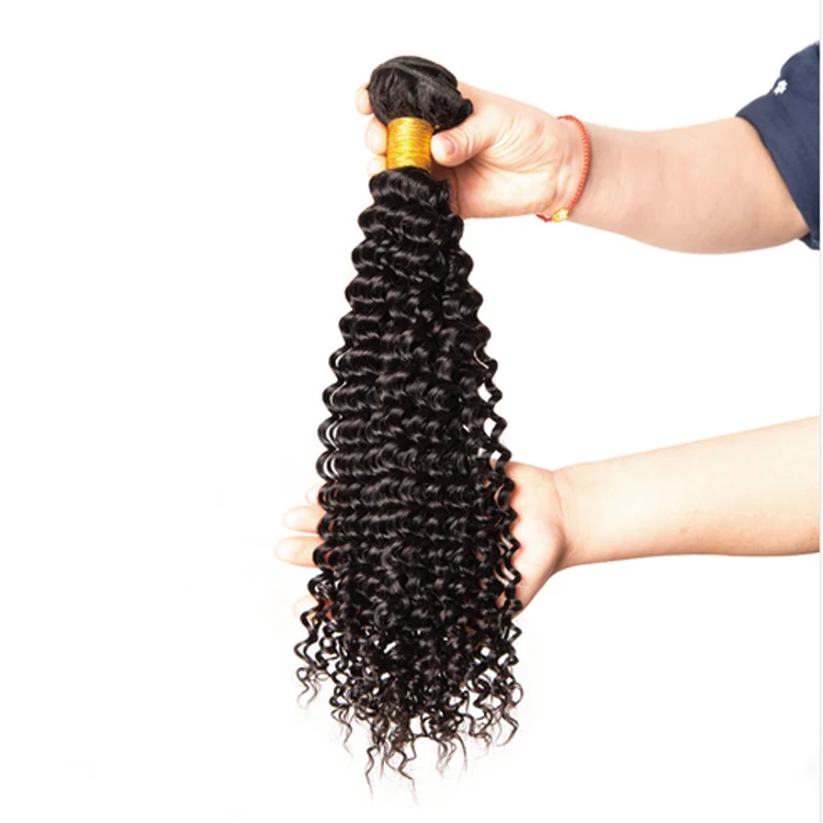 100% Brazilian human Hair Natural Color Kinky Curl human locks
