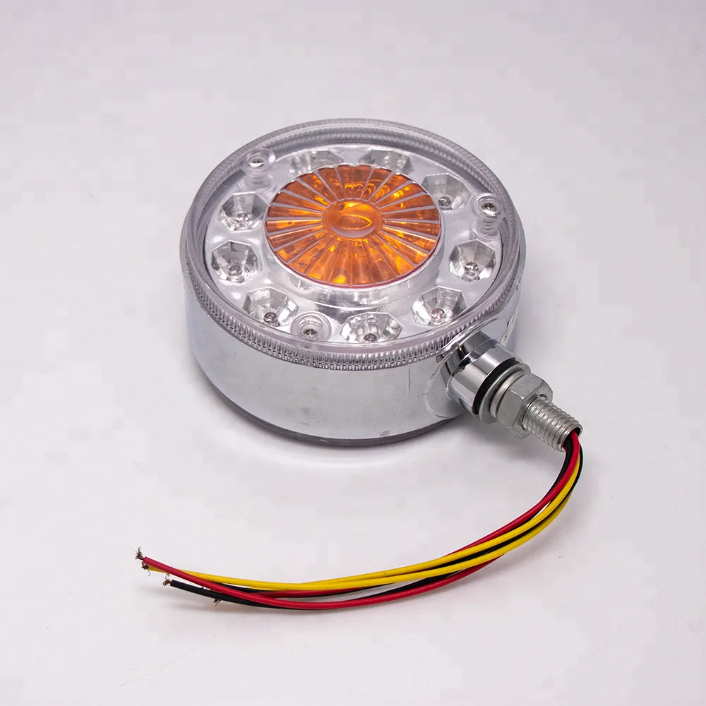 
Long life Low power 28LED 24V round tail lamp for truck 
