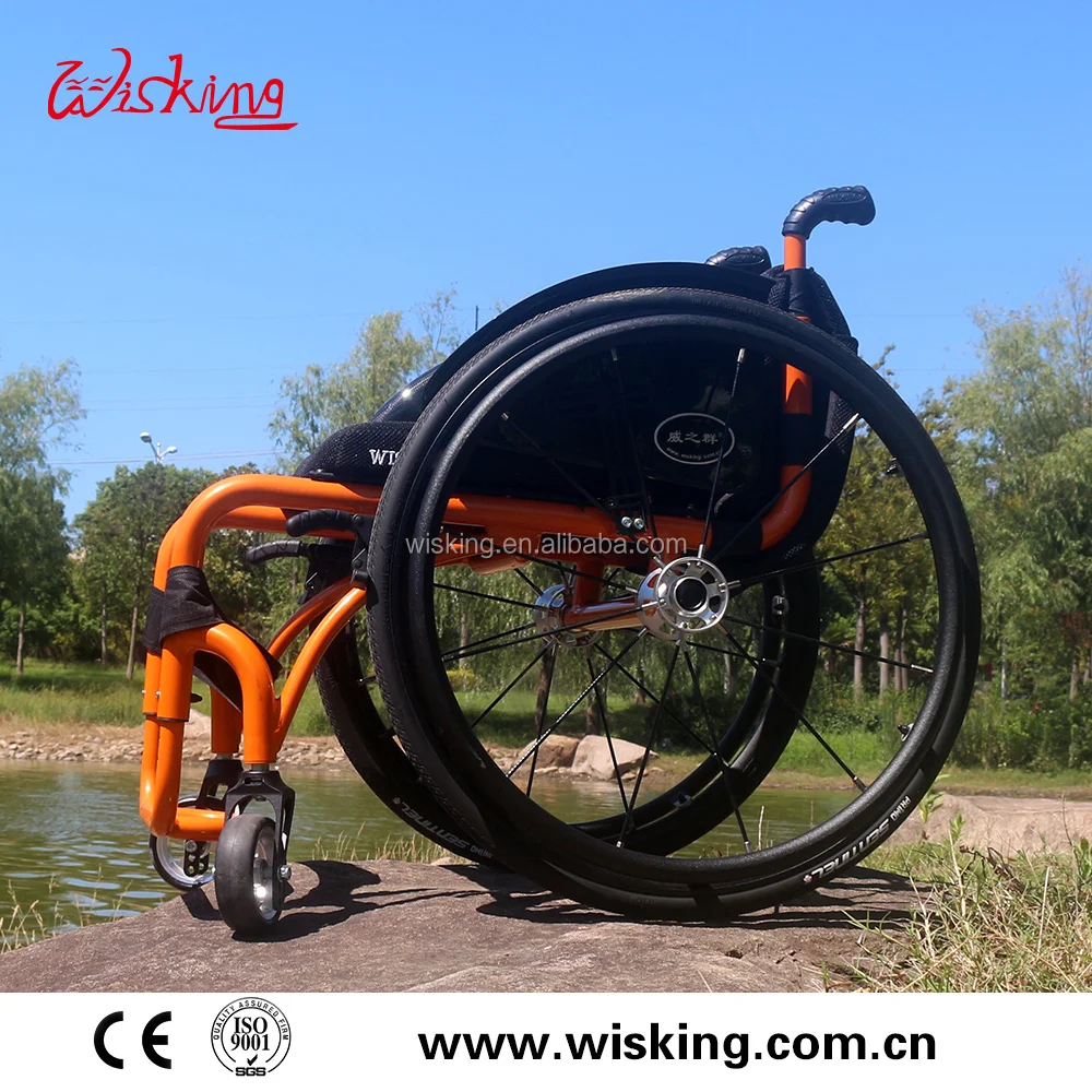 Aluminum alloy leisure sports wheelchair newly designed wheelchair