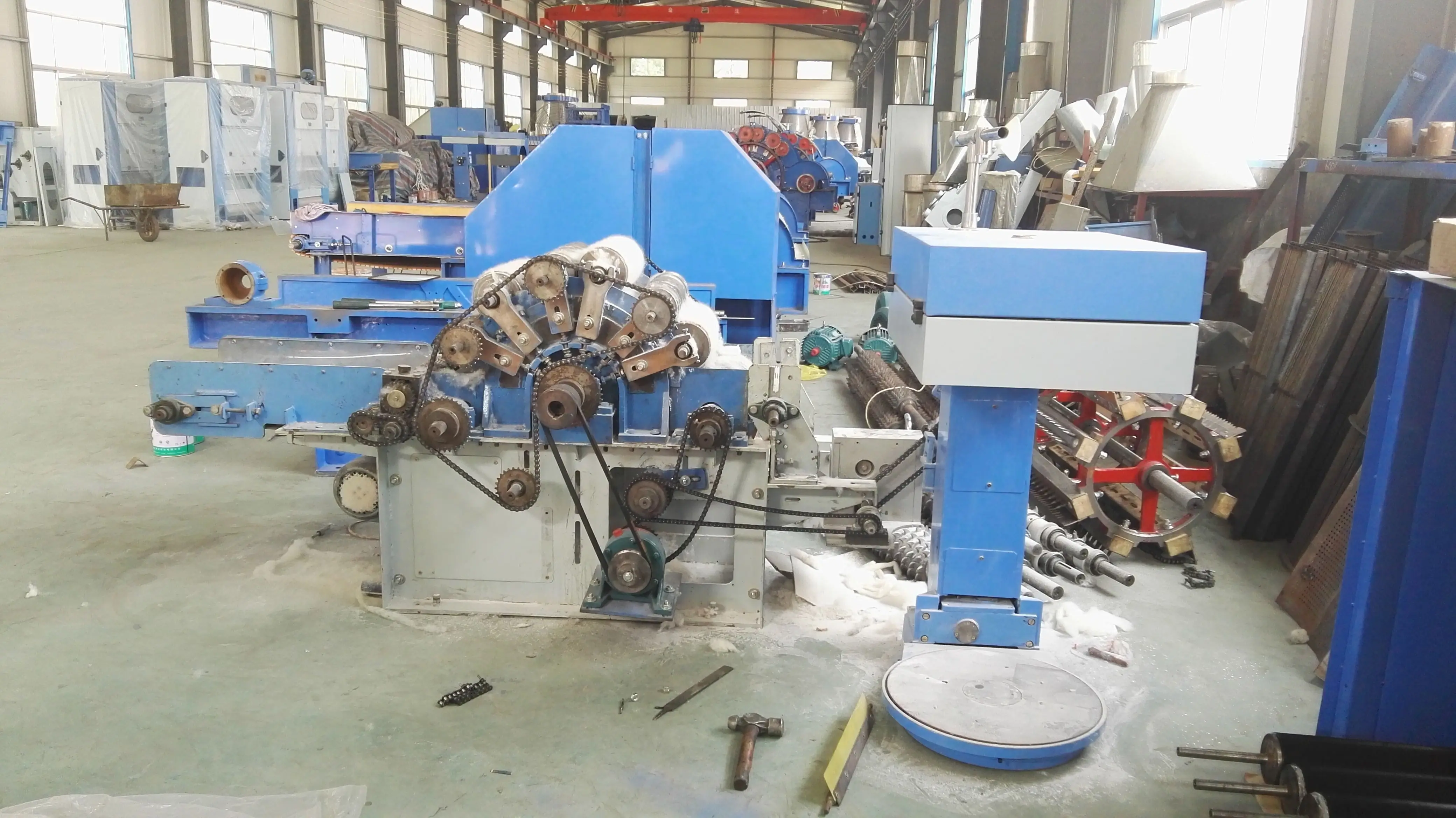 Маленькая мини-машина для выдувания кардинга, машина для кардинга Альпака с высокой производительностью