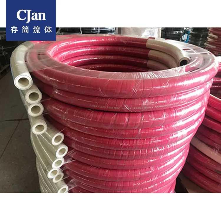 Water cooling system hose for conveying purified water of the internal reduction electric furnace with a voltage of 6 KV