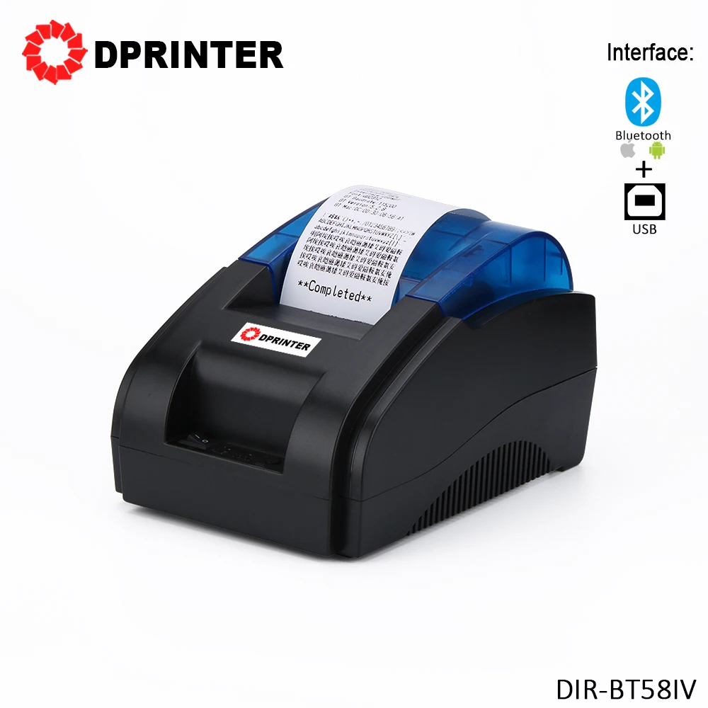 
Dprinter 2 дюймовый настольный беспроводной wifi Термальный чековый printerthermal pos-принтер для IOS, Android и Windows 