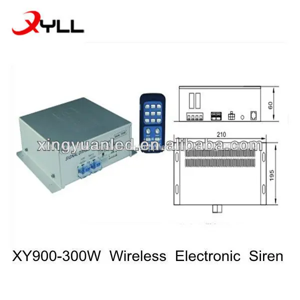 беспроводной пульт дистанционного управления автоматический сигнал тревоги гудок/сирена автомобильный гудок/полицейскую машину с