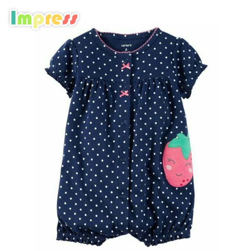 Cheap baby girl clothes 100%cotton  baby romper