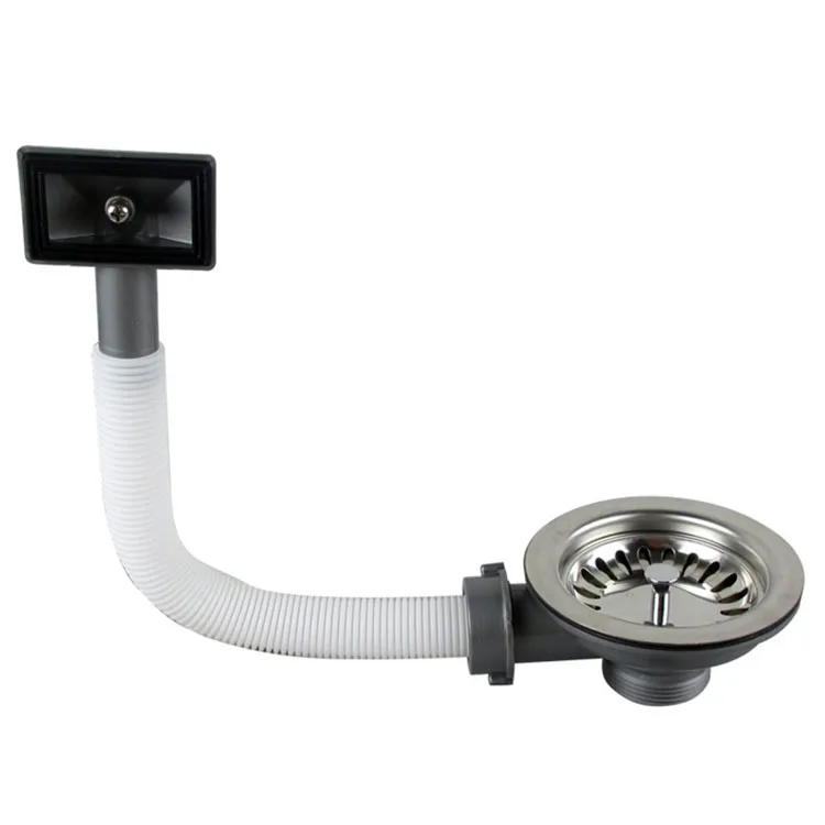 
Superior materials 114mm basket type steel kitchen drain sink strainer 