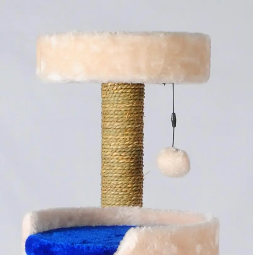 Costom sisal fabric large scratching post cat tree XXL cat climbing house (KS1030)