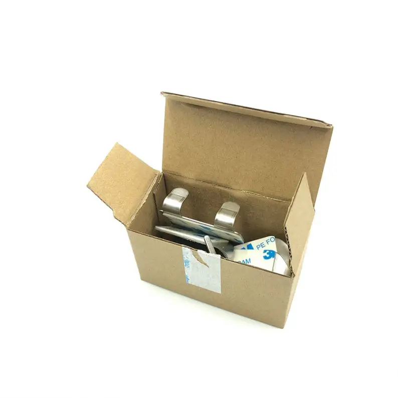 Заказной хромированный клей из нержавеющей стали крюк постоянный или съемный клей крюк