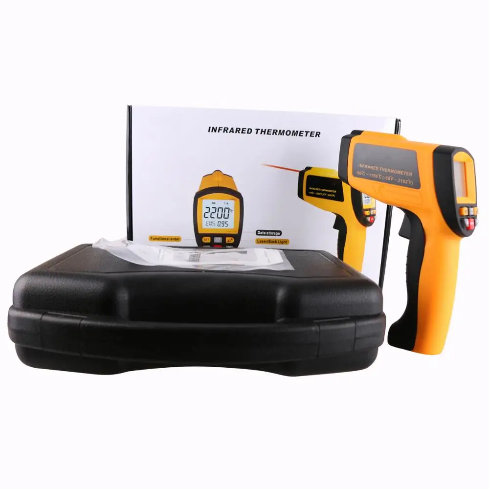 Portable Infrared Thermometer gm1150 ( -50 to 1150C)