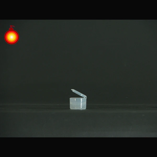 3ml-10ml colorful empty ball shape small sample container plastic cosmetic jar sample packaging