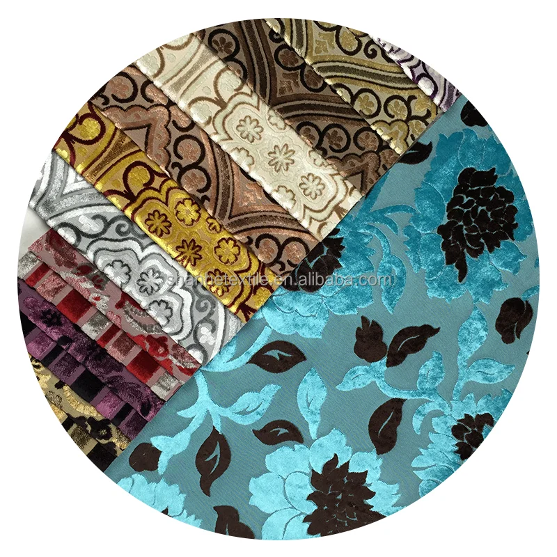 100% polyester knitted damask black white jacquard fabric