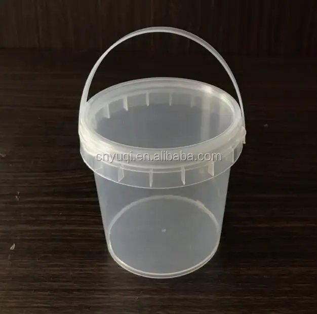 300ml good quality bucket plastic container plasticine jar