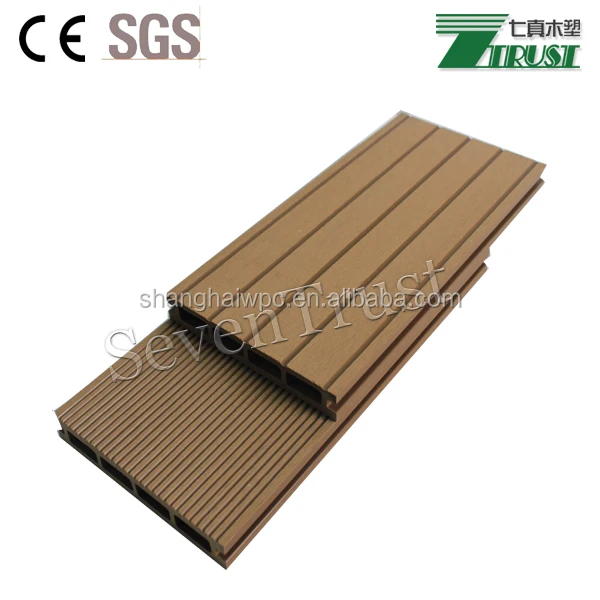 Easily Installed Wpc Outdoor Decking Flooring