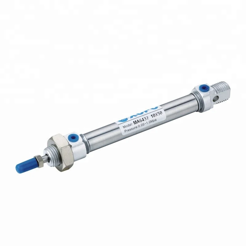 
ISO6431 Standard DSNU Type Stainless Steel Sing Acting Air Pneumatic Cylinders with Cushion 