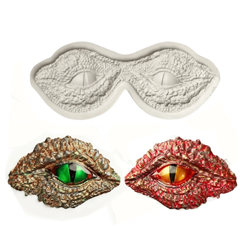 Gumpastes Mold silicone Skin Claws Dragon Eye mold for cake decorating tools