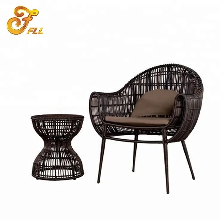 
rattan wicker dining table outdoor restaurant hotel furniture 