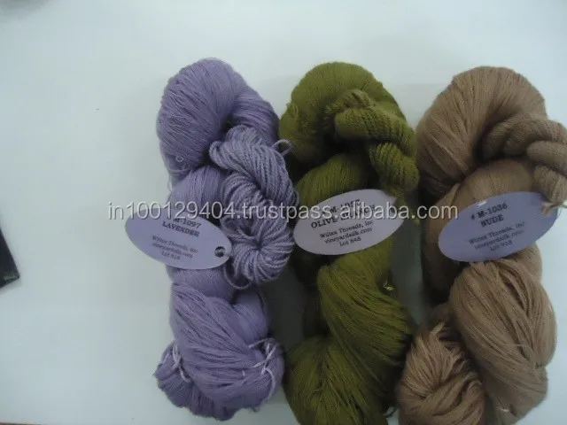 Пряжа из шелка и