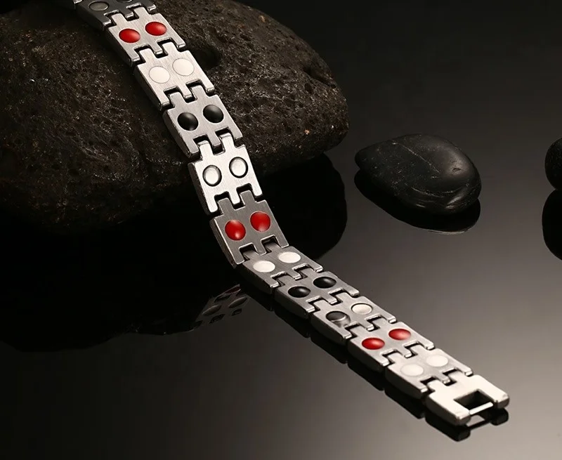 Fashionable and original design magnetic energy power germanium bracelet