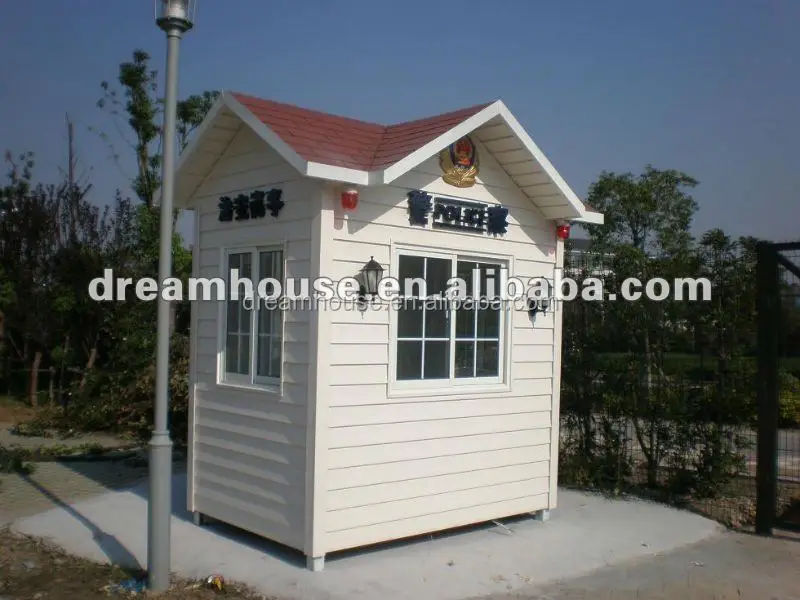 Высокое качество заводская цена движимого портативный открытый дом из нержавеющей стали охранник prefab sentry поле