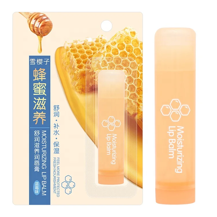 
Wholesale Organic Beeswax natural Lip Balm 