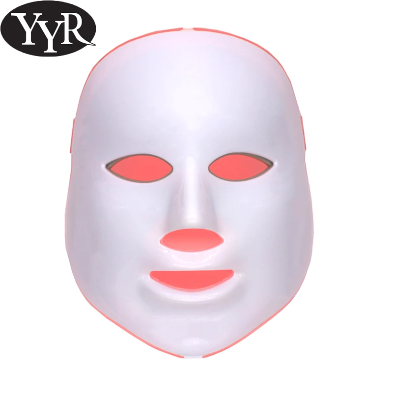 YYR 2018 Best selling Beauty salon use 7 colors LED light face mask for skin rejuvenation