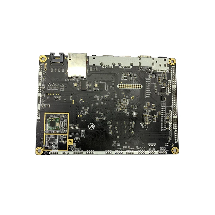 rockchip rk3399 pcb circuit board , android PCBA service Android TV BOX RK 3399/ RK 3288 pcb board