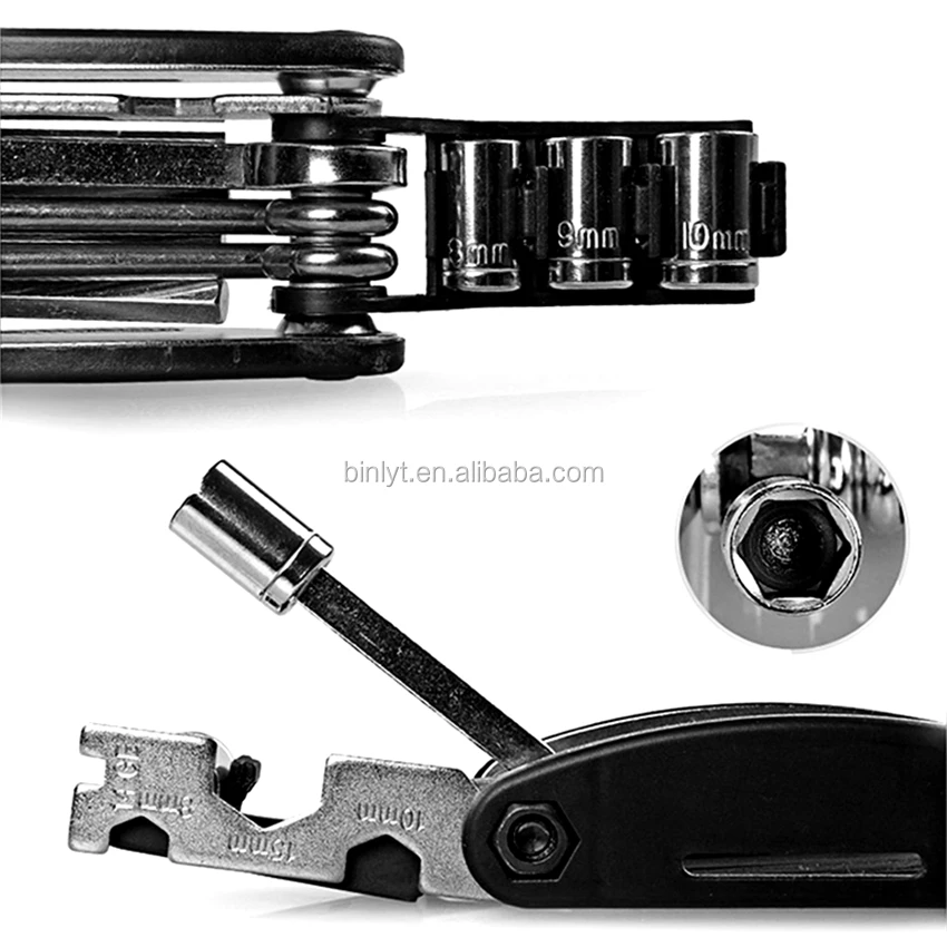 Useful 16 in 1 Bike Bicycle Repair Tool Set Hex Wrench Screwdrivers Nut Tools Hex Key Bicicleta Cycling Bicycle Repairing Tools